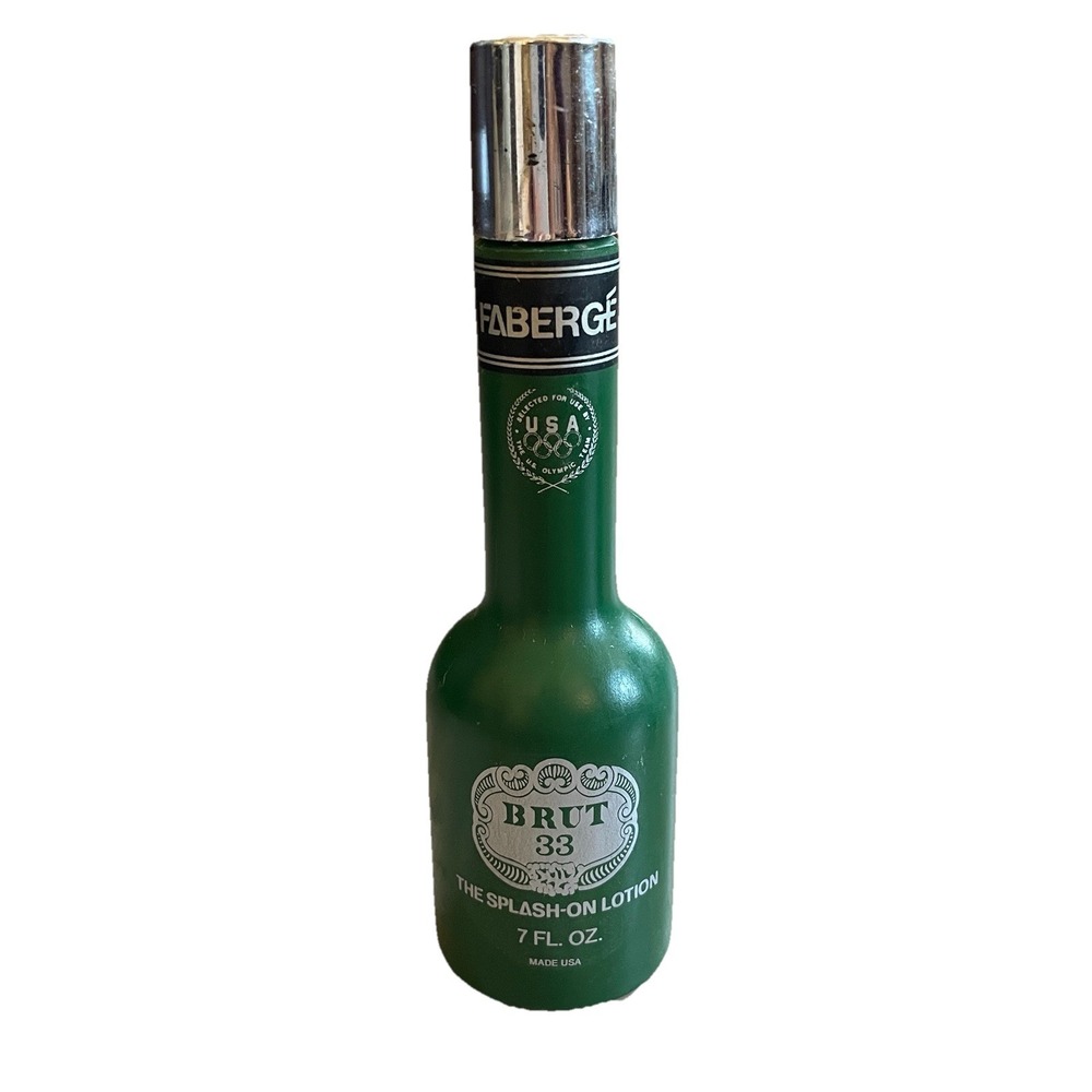 Faberage Brut 33 Men's Splash On Lotion After Shave 7 fl oz Vintage